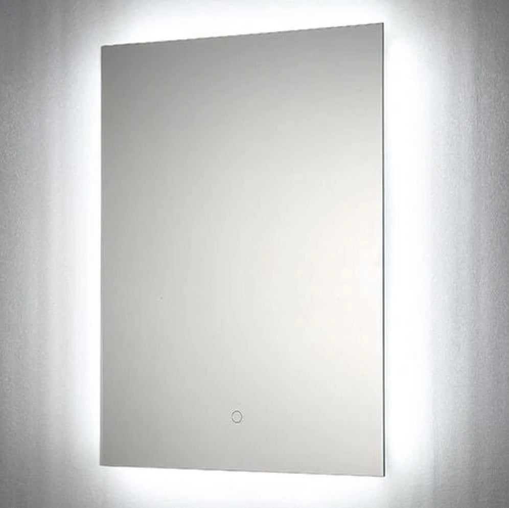 Illuminated LED Backlit Mirror - Bathroom Vanity Mirror with Adjustable Brightness, Fog-Free Design for Makeup & Shaving - Perfect for Modern Home Decor & Spa-Like Experience