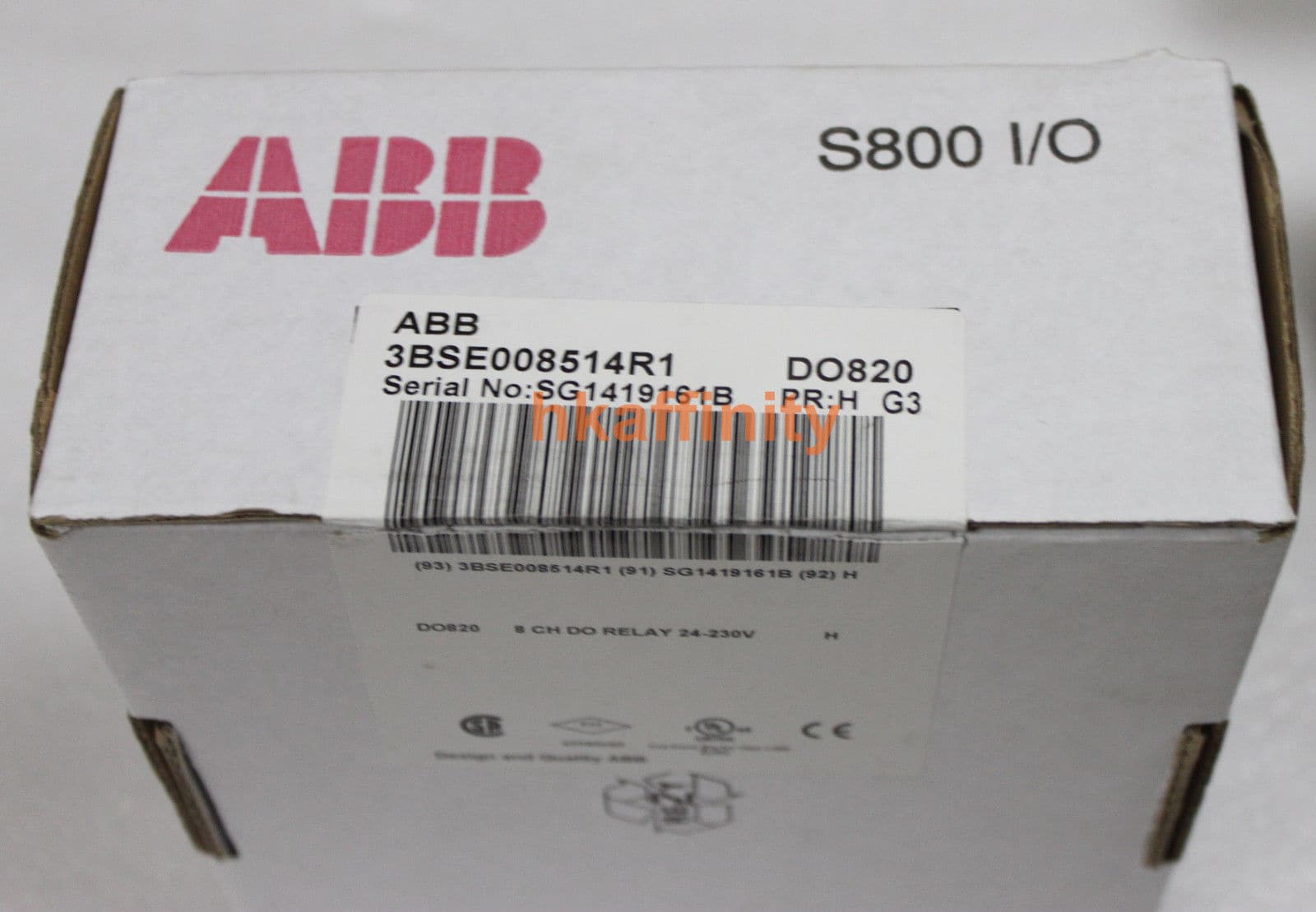 ABB 3BSE008514R1 DO820 Digital Output I/O Module - Industrial Automation & Control System Component for PLC Applications