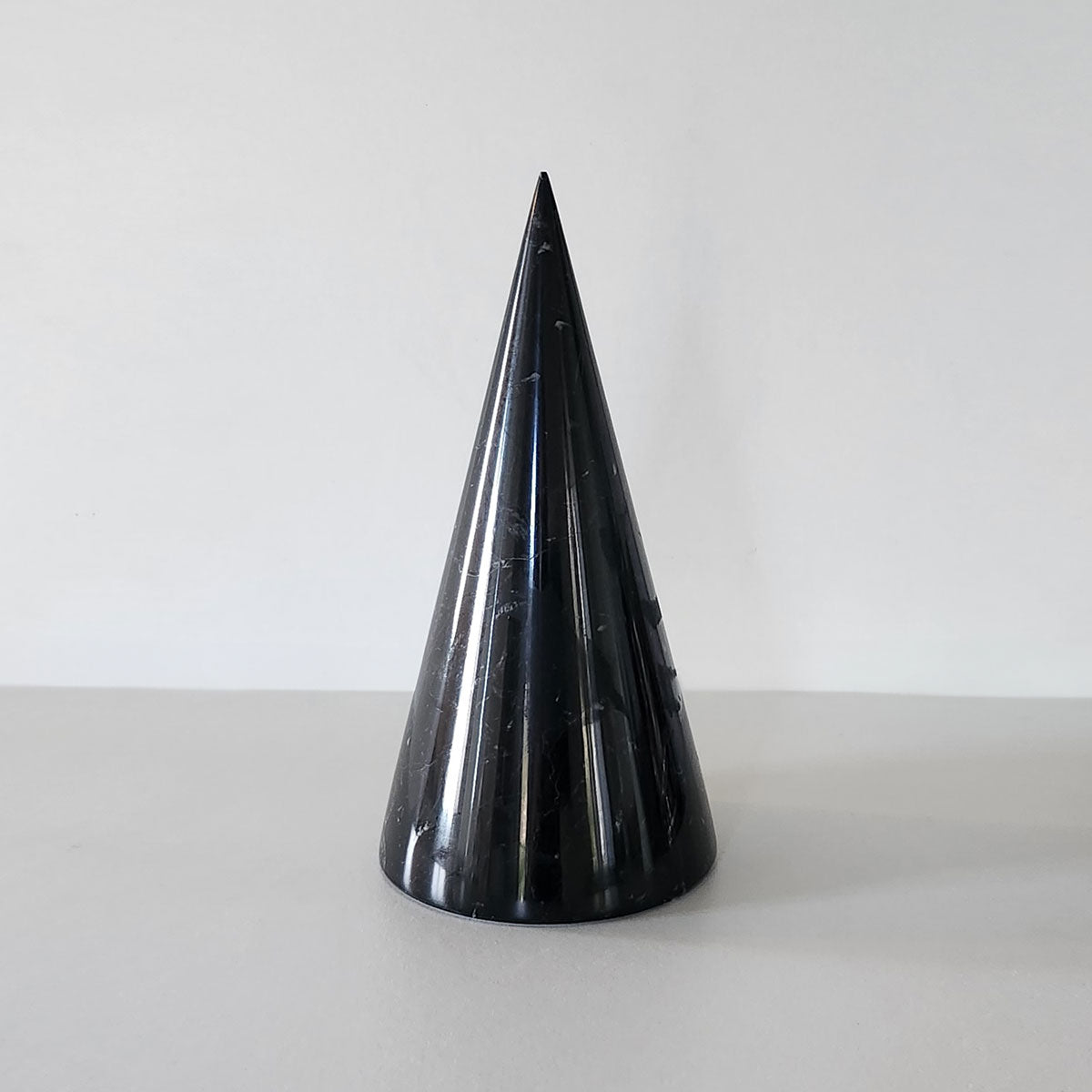 Marble Cone Shelf - Elegant Decorative Display Stand for Home & Office | Perfect for Books, Plants & Collectibles