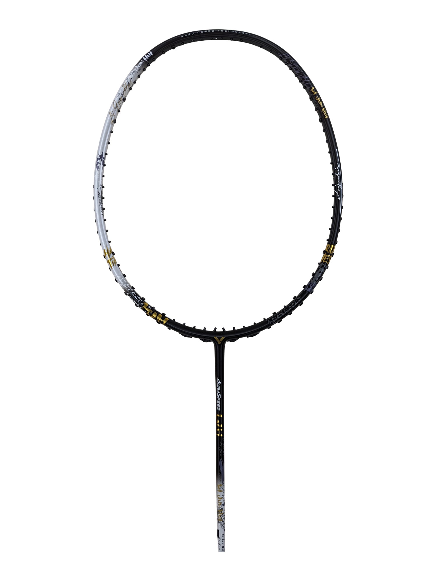 Victor Auraspeed LJH Badminton Racket - Lightweight Carbon Fiber Badminton Racket for Professional & Intermediate Players - Perfect for Tournaments & Training Sessions
