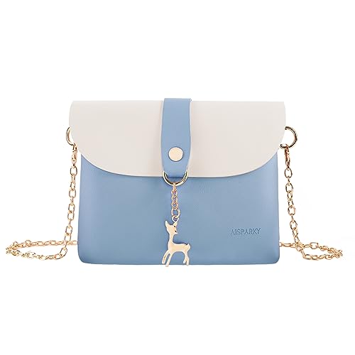 Gold Chain-sky Blue