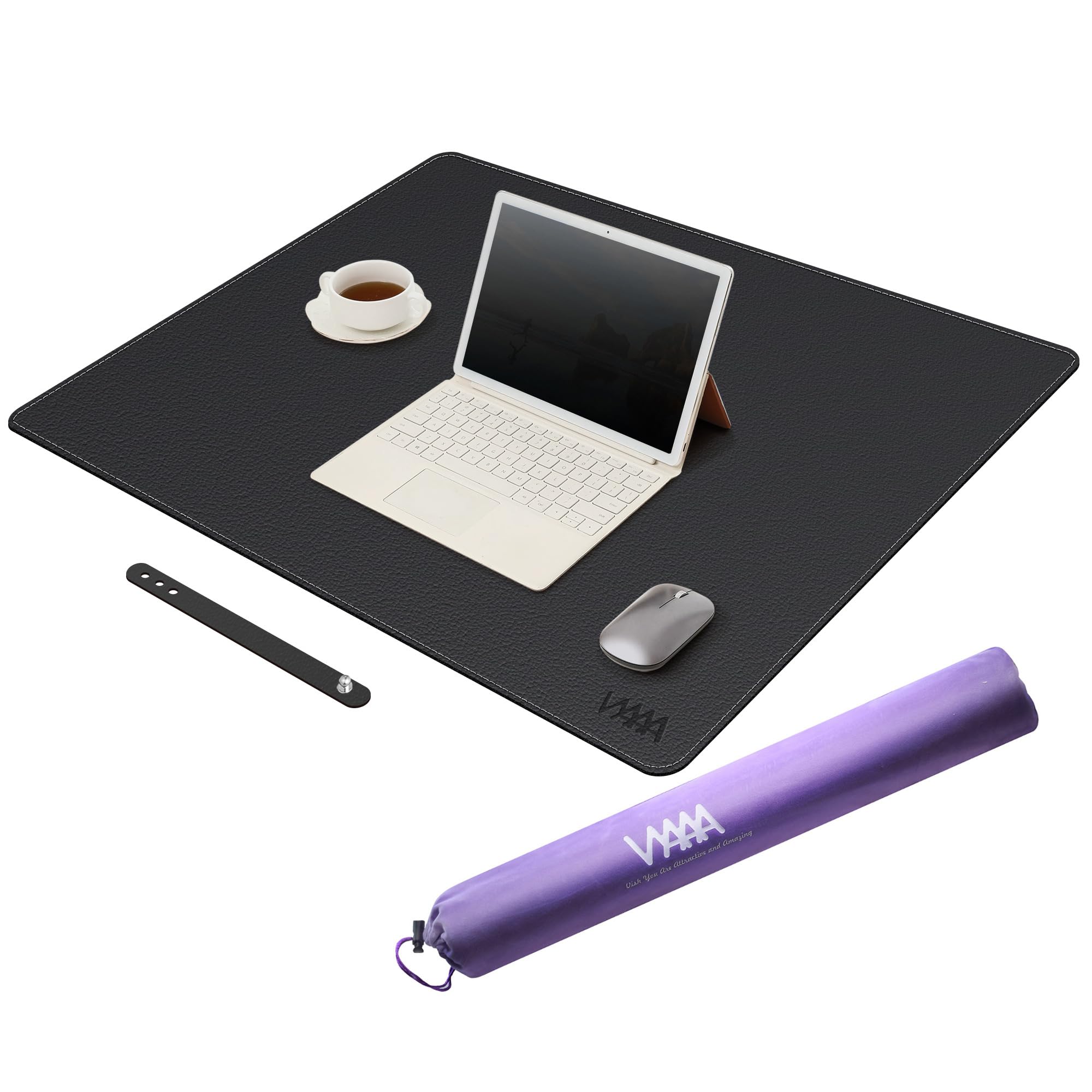 Premium Genuine Leather Desk Mat - 31.4