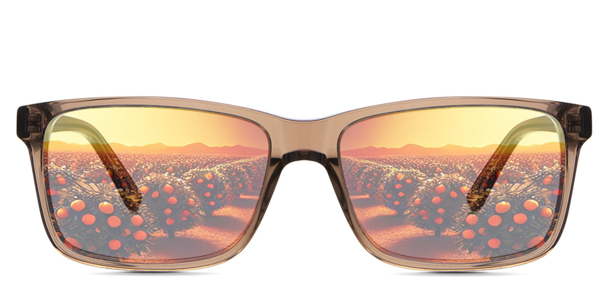 Iniko Men's Prescription Tinted Sunglasses - UV Protection, Polarized Lenses for Driving, Fishing & Outdoor Activities