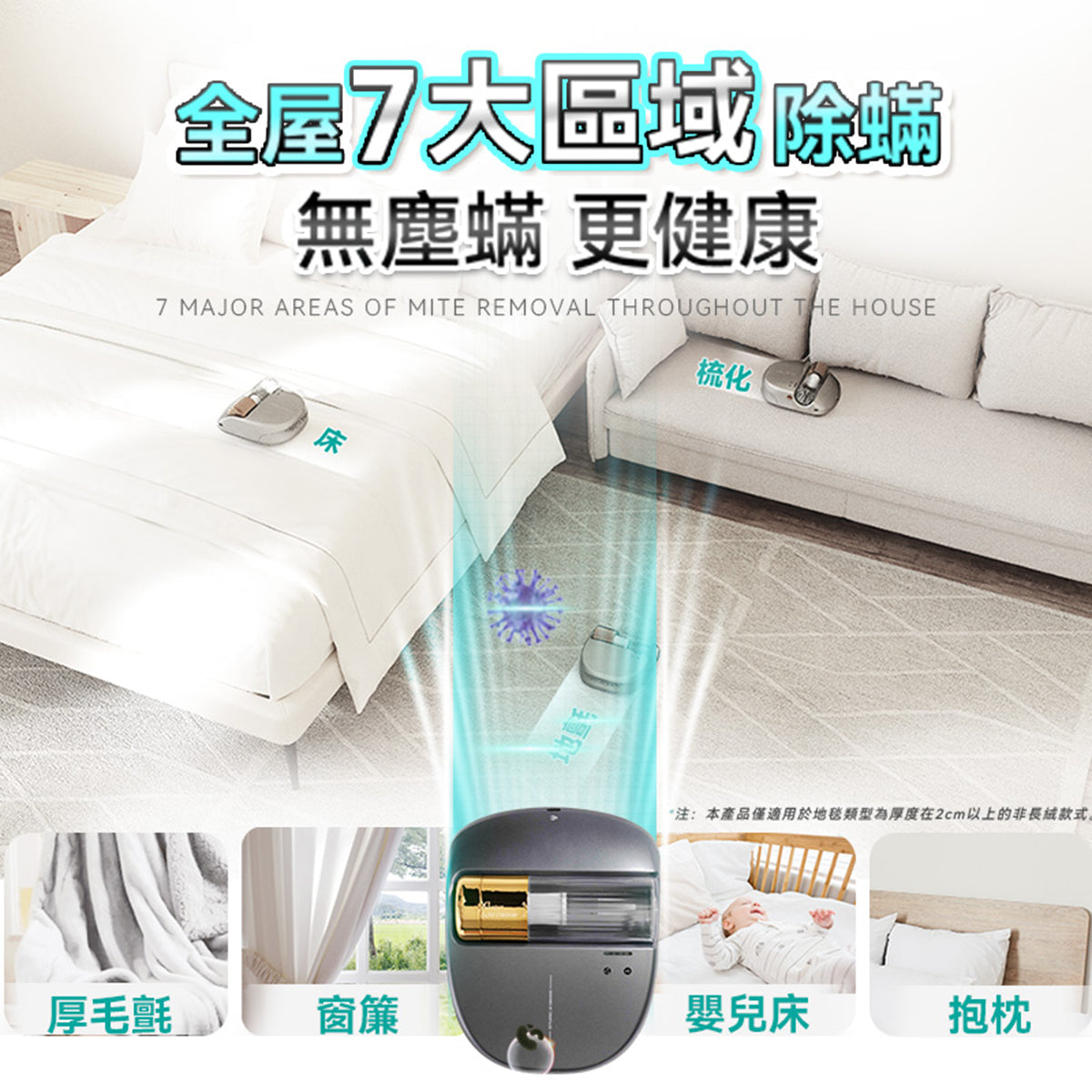 Creatulize BOX X1 Smart Robot Vacuum Cleaner with 360° Visualization, Ultra-Micro Suction, Sterilization & Anti-Mite - Perfect for Hardwood Floors, Carpets & Pet Hair Removal