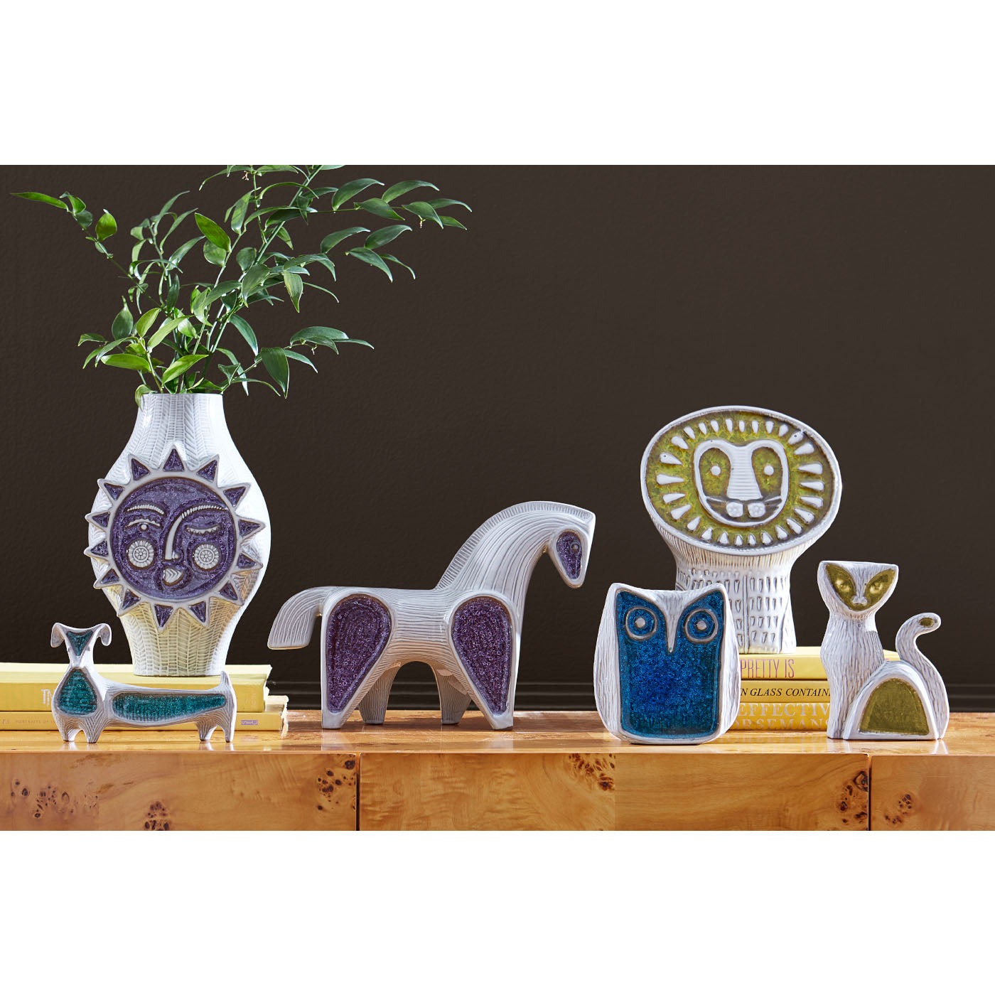 Glass Menagerie Screech Owl Figurine - Handcrafted Collectible Glass Animal Decor for Home, Office & Gift Giving - Perfect for Shelf Displays, Nature Lovers & Holiday Decorations