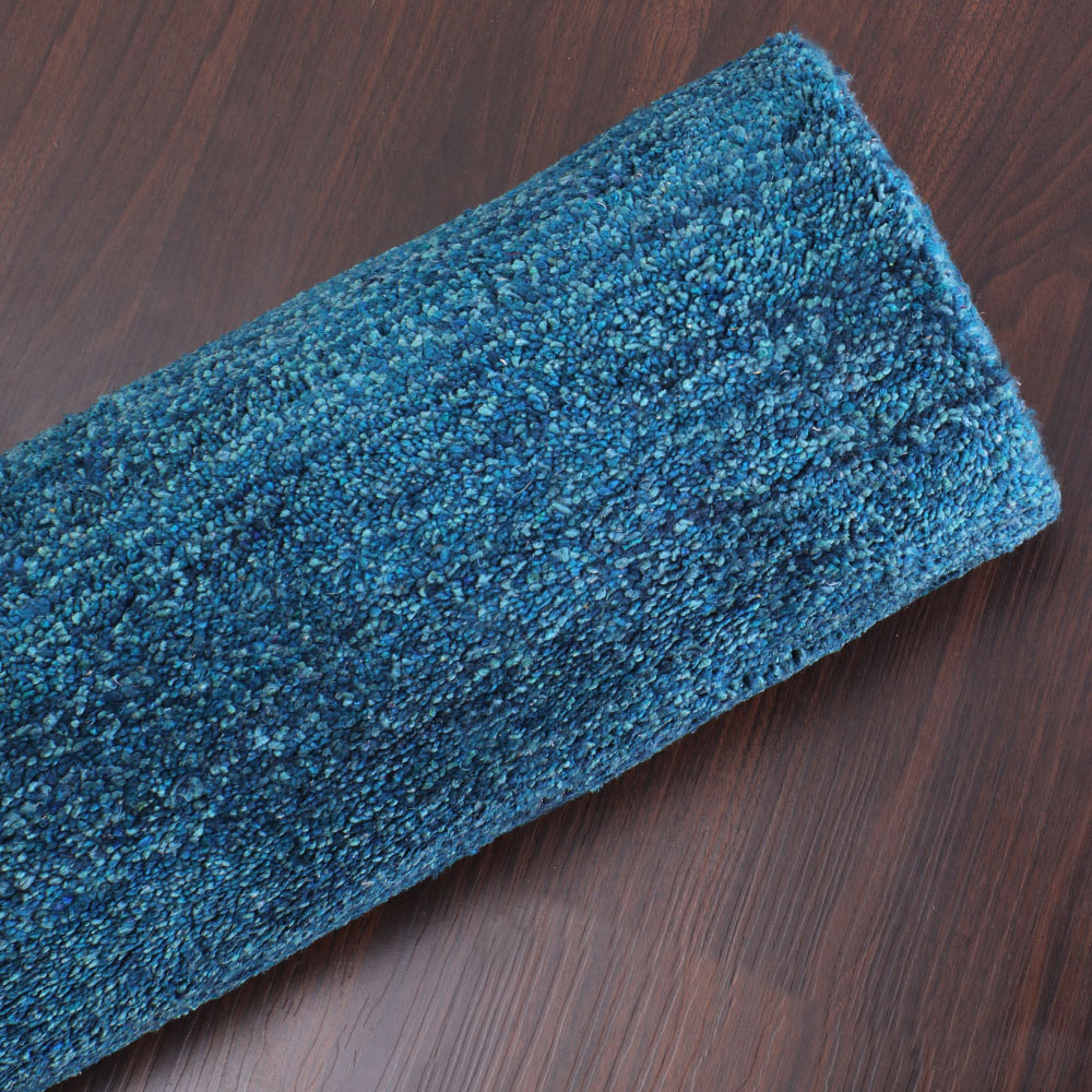 Hand Knotted Ribbed Area Rug - Soft & Durable for Living Room, Bedroom, or Office Decor