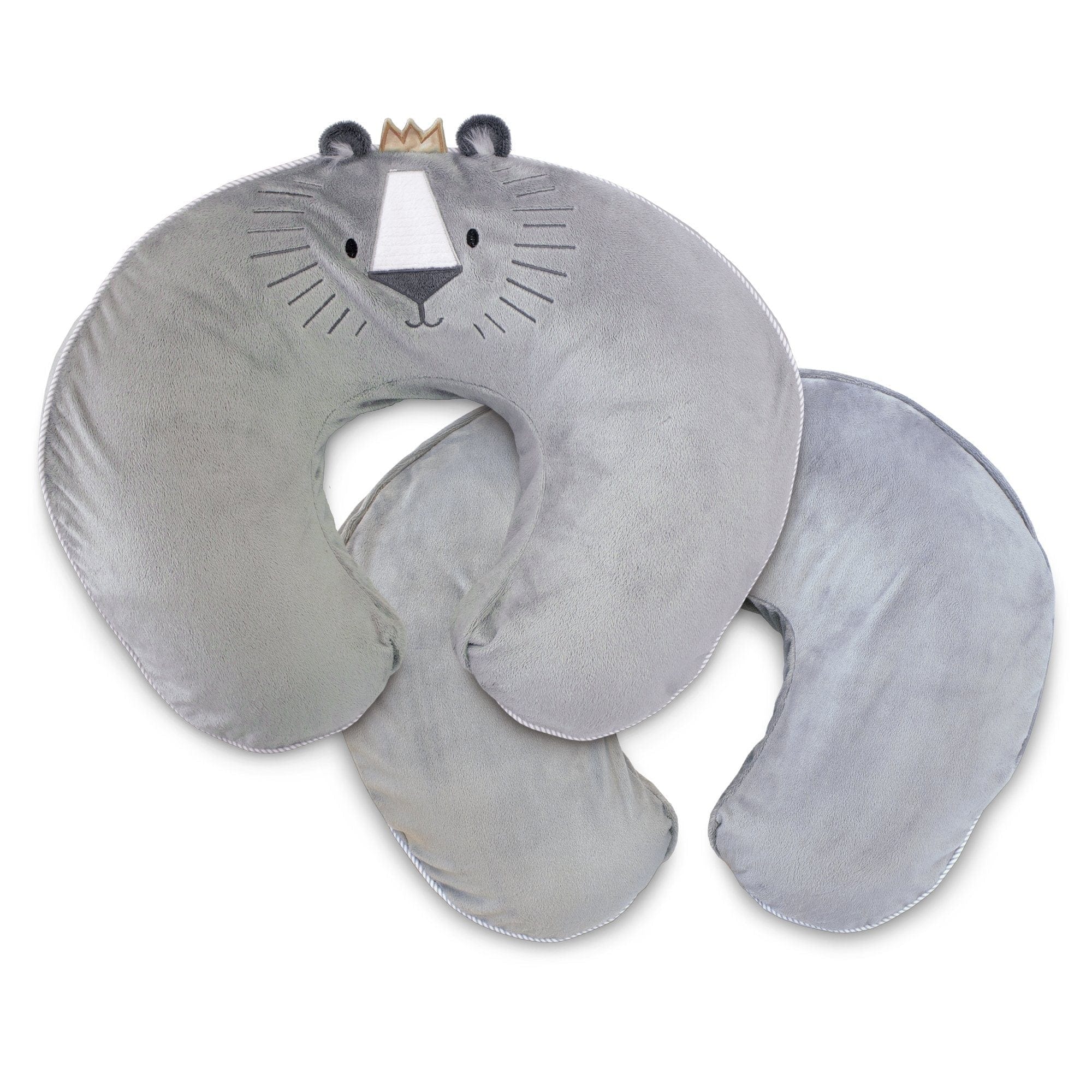Boppy Luxe Slipcovered Nursing Pillow - Soft & Supportive Breastfeeding Pillow for New Moms, Comfortable Baby Feeding Support for Nursing, Bottle Feeding & Tummy Time