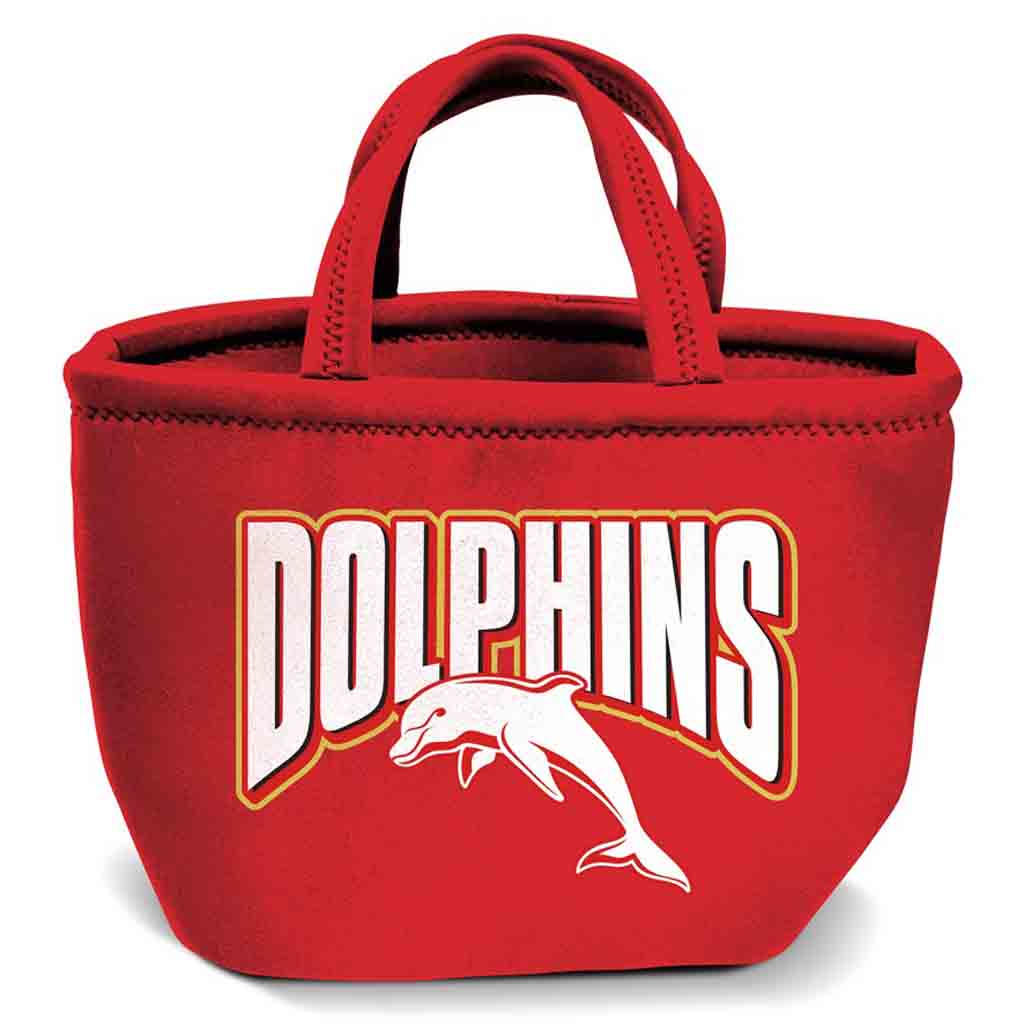 Insulated Cooler Bag for Picnics, Beach & Outdoor Activities - Leakproof & Durable Dolphins Design Lunch Box for Work, Camping & Travel
