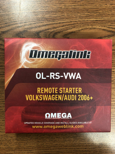 Omegalink OL RS VWA Standalone Remote Start System Bundle for Volkswagen & Audi – Start Your Car Remotely in Cold Weather & Secure Parking