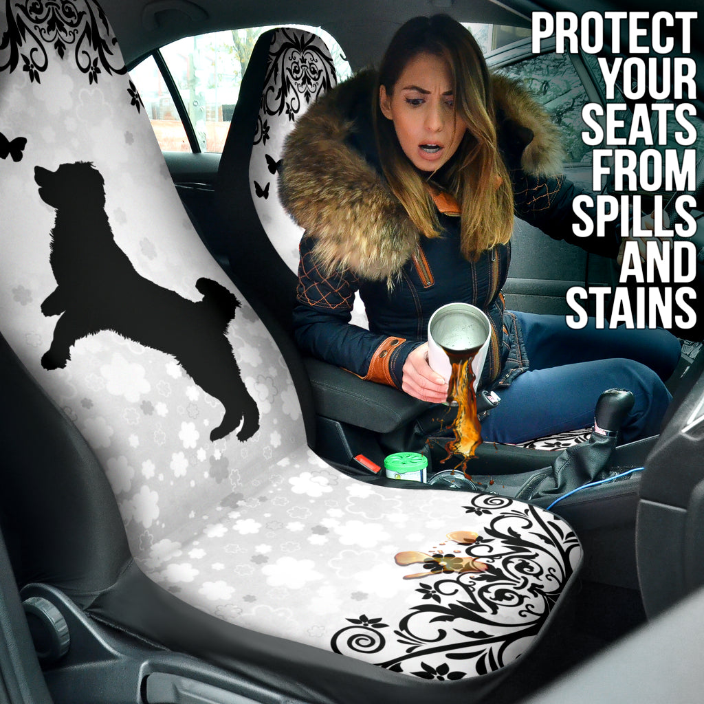 Bernese Mountain Dog Car Seat Covers - Waterproof Pet Seat Protector for Trucks & SUVs - Durable Backseat Cover for Dogs - Perfect for Travel, Hiking & Outdoor Adventures