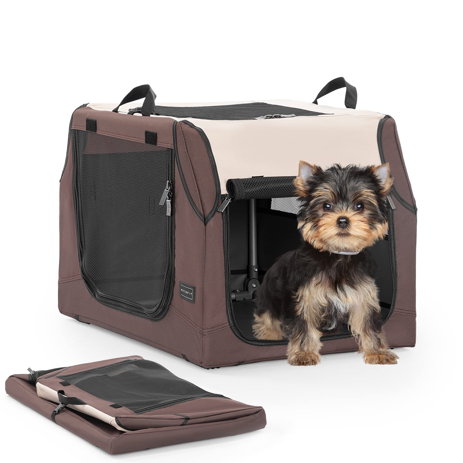 Petsfit Soft Dog Crate with Tilt Angle - 24