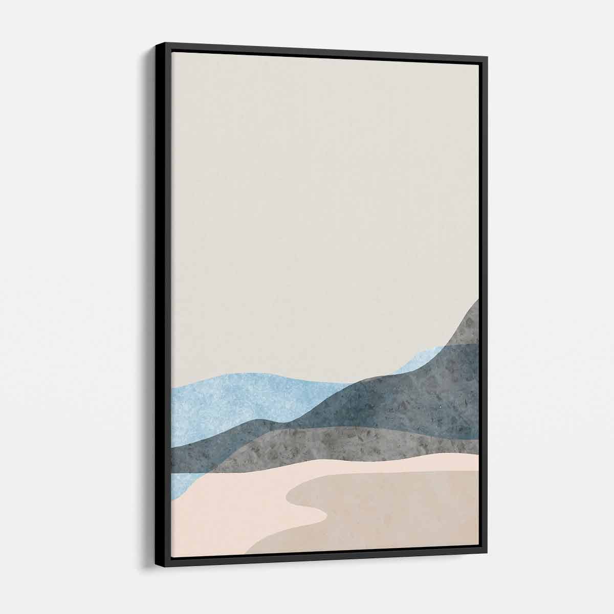 Beige Abstract Wall Art Canvas Print 7318 - Modern Home Decor for Living Room, Bedroom & Office