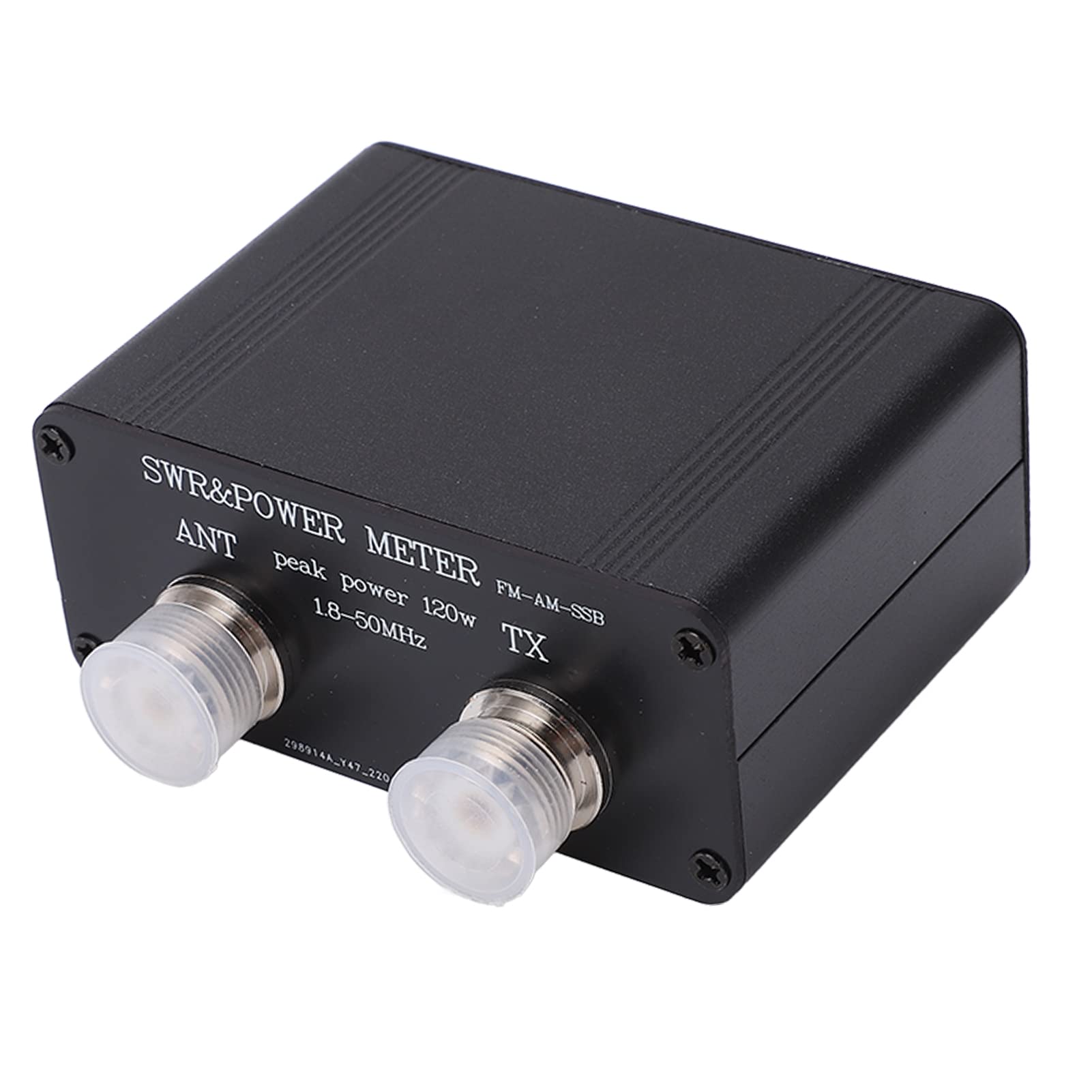 SWR/Power Meter - Shortwave Standing Wave Ratio Meter with 0.5W to 120W Measurement Range - Perfect for Ham Radio, CB Radio & Antenna Testing - Ideal for Amateur Radio Operators & RF Engineers