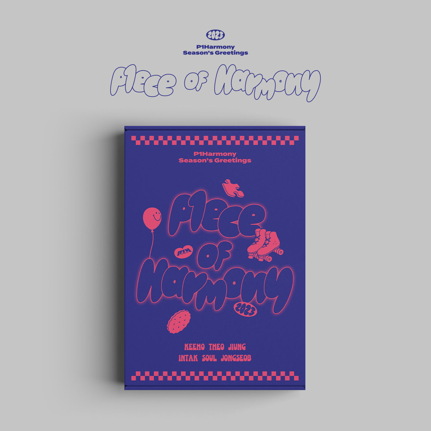 P1HARMONY 2023 SEASON'S GREETINGS 'P1ECE OF HARMONY' Official Kpop Merchandise - Perfect for Fans, Collectors & Holiday Gifting
