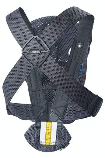 BabyBjorn Baby Carrier Mini 3D Mesh - Lightweight & Breathable Infant Carrier for Newborns to Toddlers - Perfect for Errands, Hiking & Hands-Free Parenting