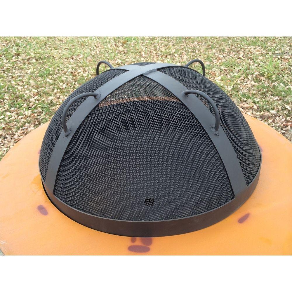 27.5 Inch Artisan Spark Screen for Saturn 40 Inch Fire Bowl - Fire Pit Accessory for Outdoor Patio, Backyard, and Camping (SG 27.5)