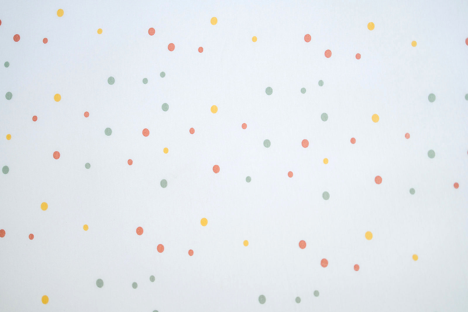 Ecolino® Organic Cotton Crib Sheet with Dots - Soft, Breathable & Hypoallergenic Baby Bedding for Safe & Comfortable Sleep
