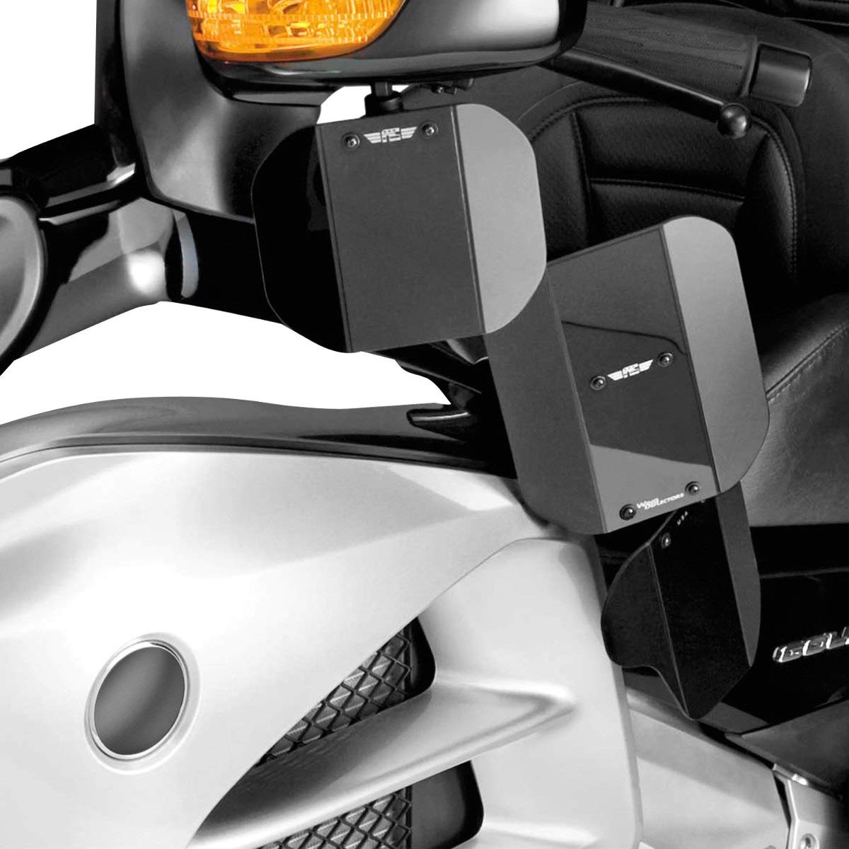 National Cycle 4-Piece Dark Tint Windshield Deflector Set for Honda Motorcycles - Universal Fit for Honda Models Since 2020 | Reduces Wind Buffeting for Comfortable Highway Riding