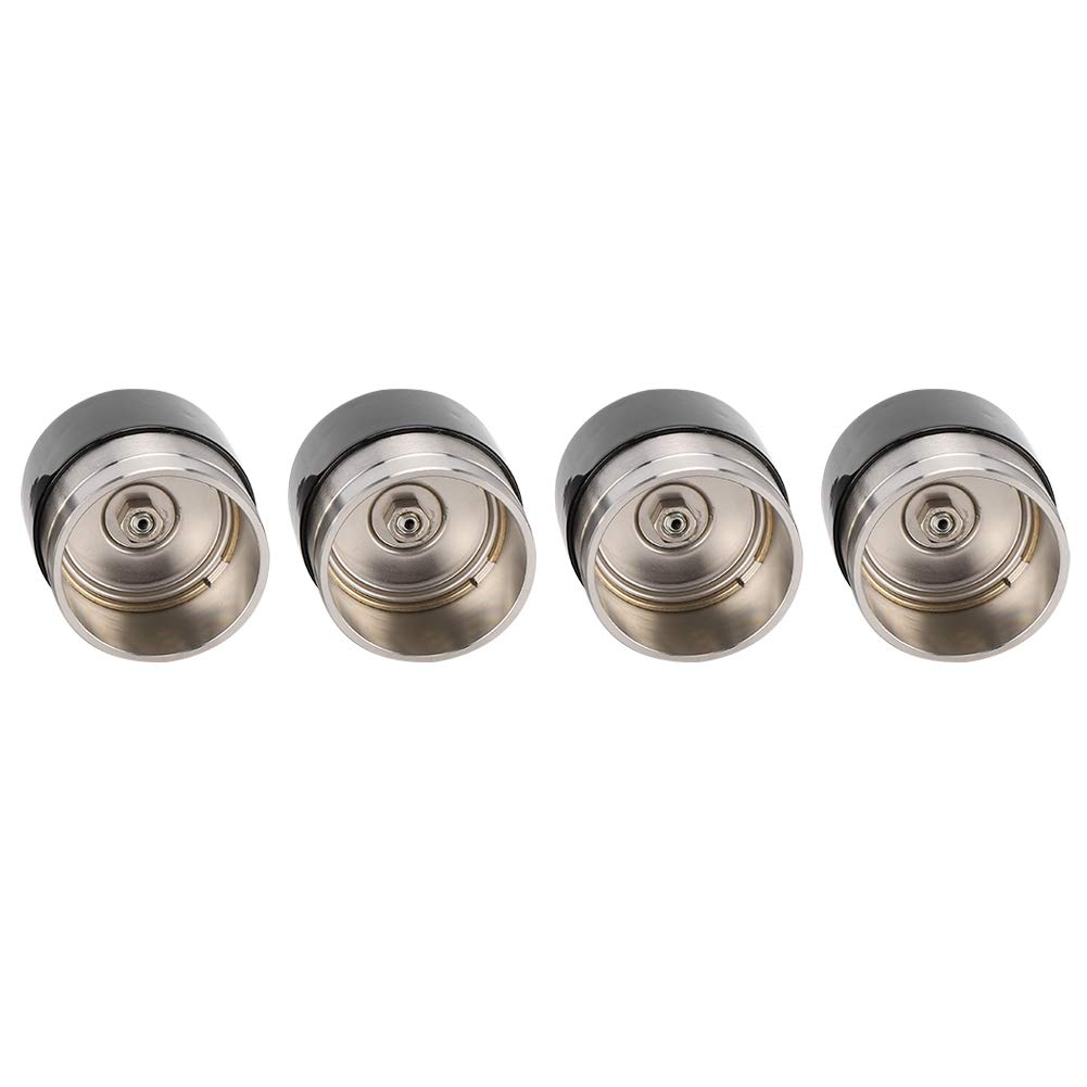 4-Pack 1.98 Inch Stainless Steel Boat Trailer Rollers with Protective Cover - Corrosion Resistant Marine Grade 304 Stainless Steel - Perfect for Boat Trailers, Docks & Watercraft Maintenance