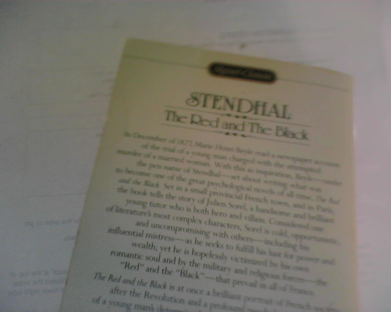 The Red and the Black: 19th Century Historical Novel by Stendhal - Classic French Literature for Book Lovers & Literature Students