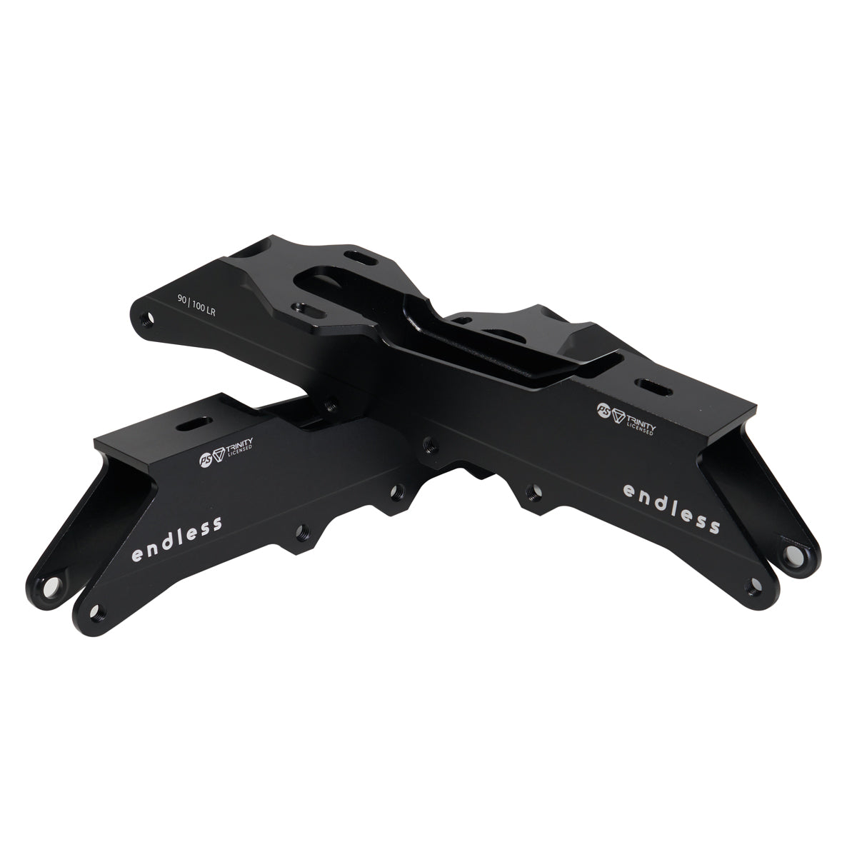 Endless 90 Trinity LR Frames - Black Low Rider Skate Frames for Aggressive Inline Skating & Urban Riding