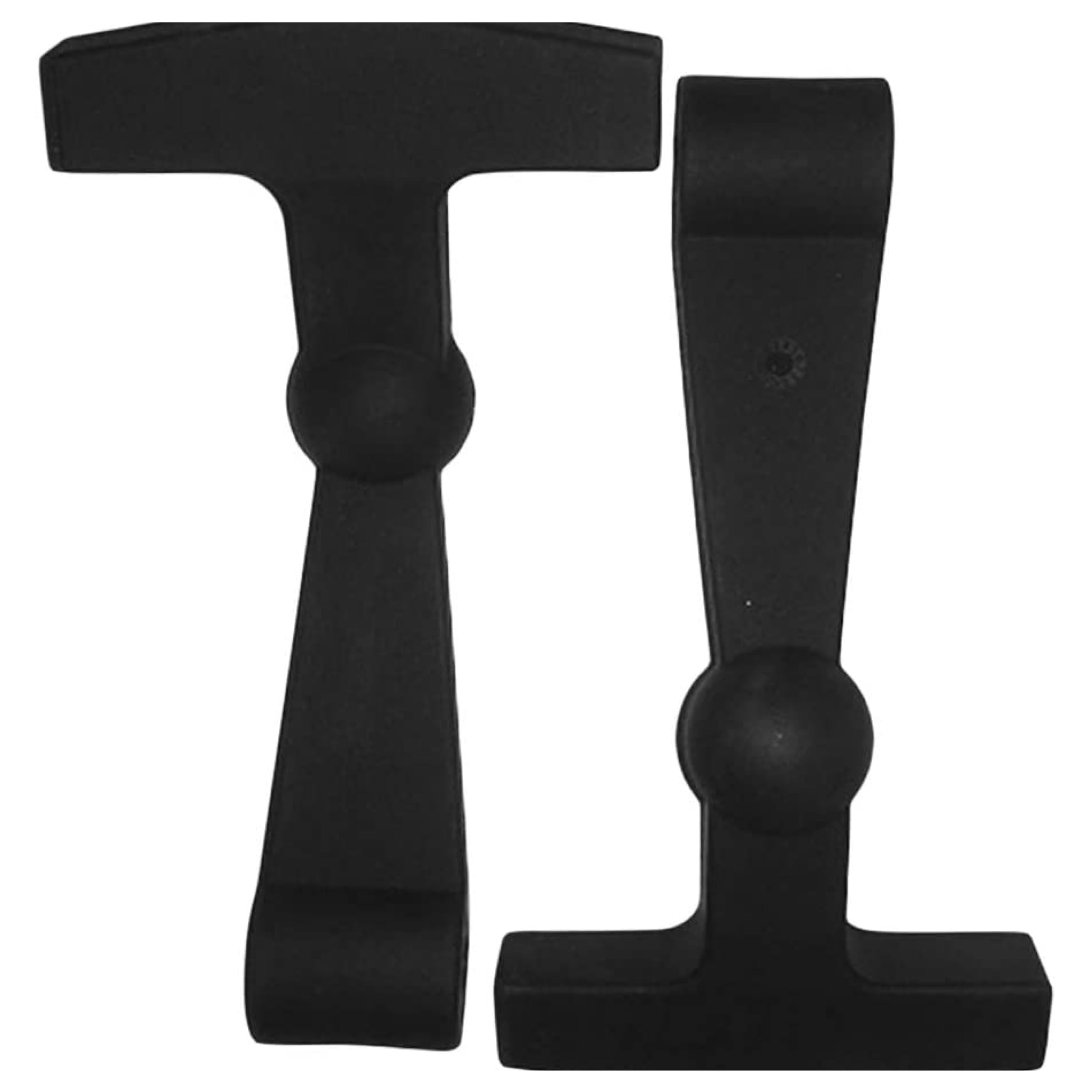 Beast Cooler Accessories 2-Pack Replacement Lid Latches for Yeti and RTIC Coolers - Durable Black Rubber Handle Grips (20 Inches) - Perfect for Outdoor Camping, Fishing, and Beach Trips