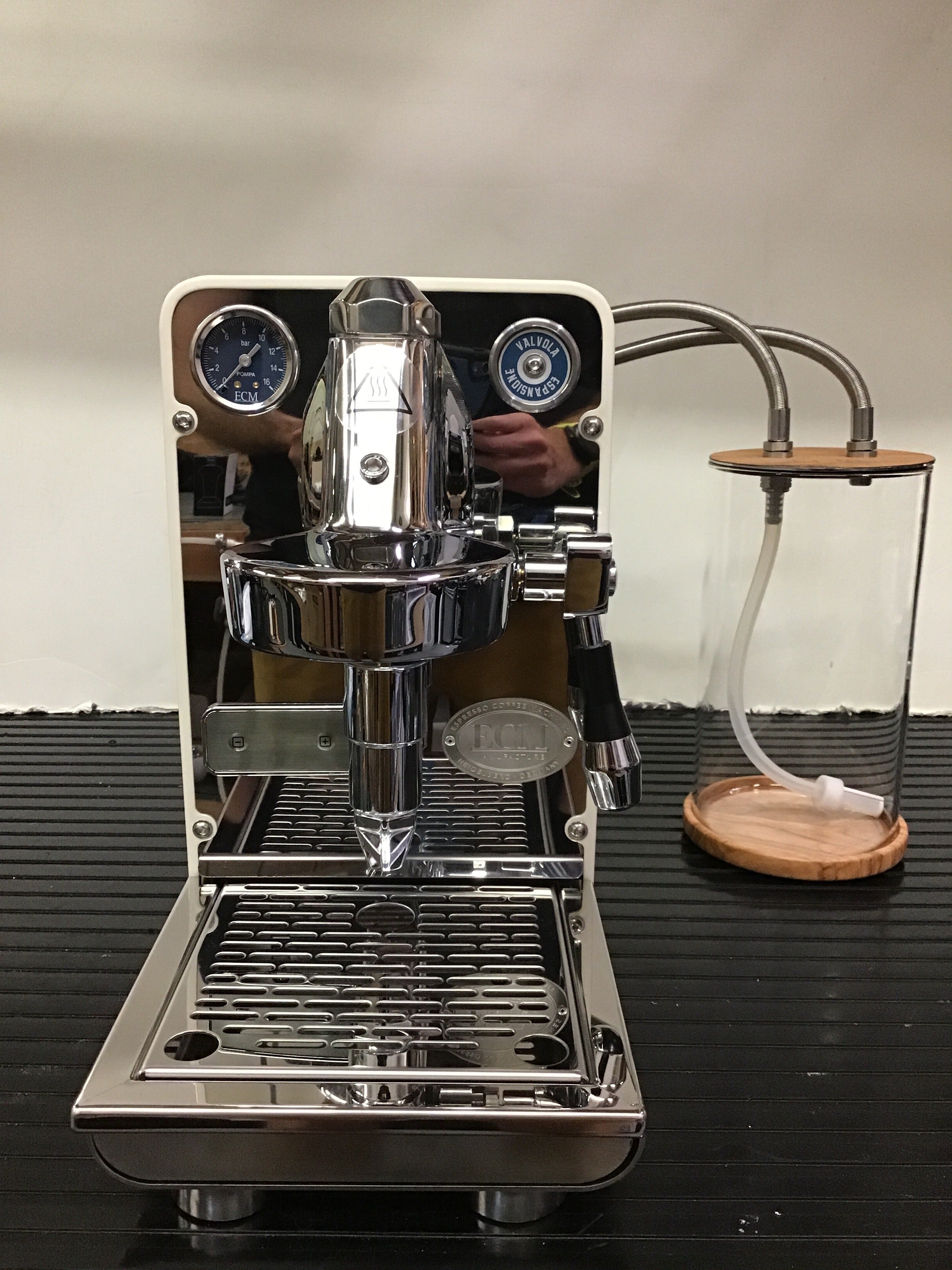 Certified Pre-Owned ECM Puristika Espresso Machine (Model 9121) - Portland Local Pickup | Perfect for Home Baristas & Coffee Enthusiasts