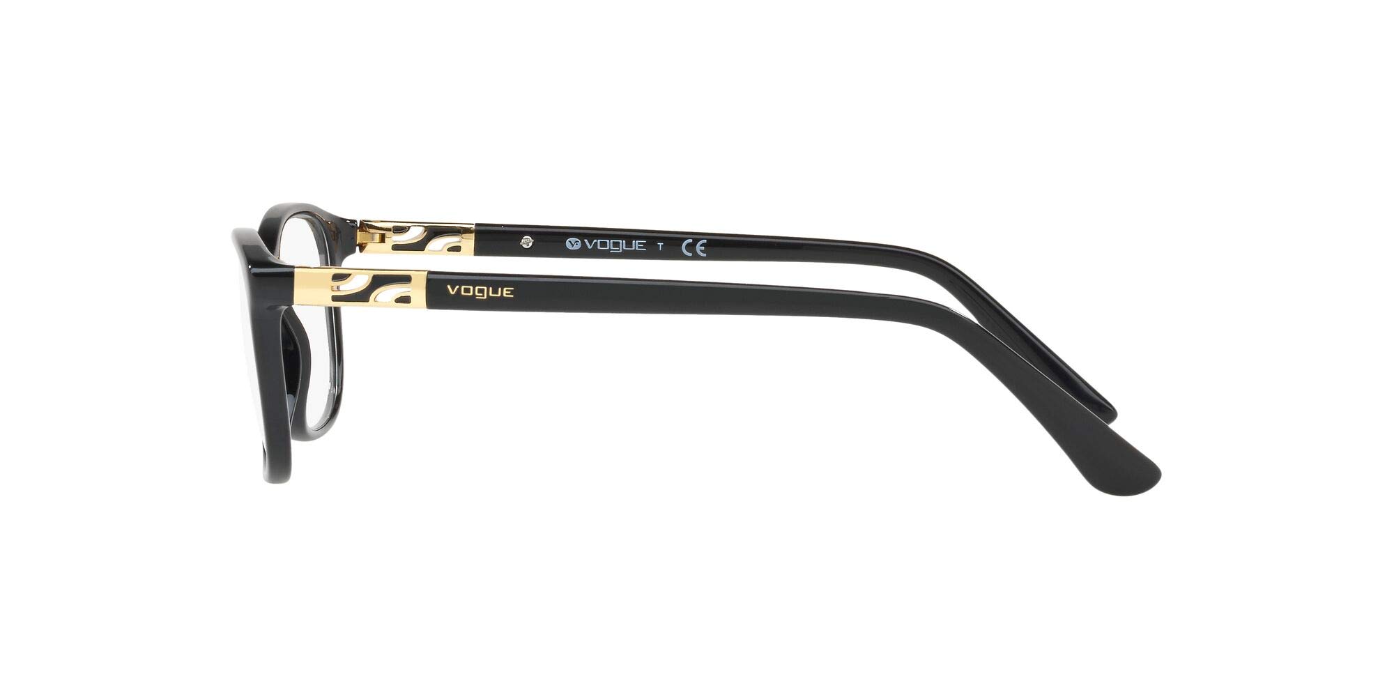 Vogue Eyeglasses Vo5163 Women's Rectangular Prescription Frames - Stylish & Lightweight for Work, Reading & Everyday Wear