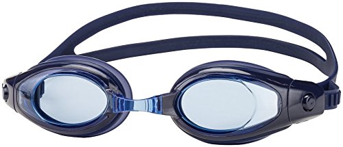 Leader Island Swimming Goggles - Anti-Fog & UV Protection Narrow Fit Blue/Blue for Pool, Beach & Competitive Swimming