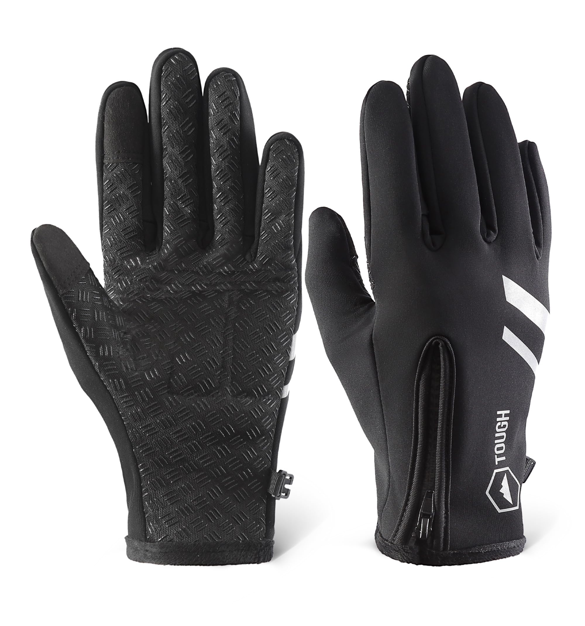 Winter Cycling Gloves for Cold Weather - Thermal Windproof Bike Gloves with Touchscreen Compatibility - Warm MTB & Dirt Bike Gloves for Snow, Commuting & Outdoor Sports
