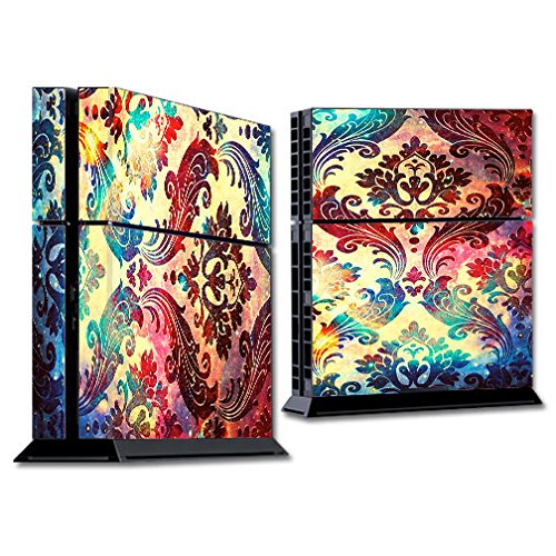 Galaxy Paisley Antique PS4 Skin Decal Vinyl Wrap for Sony Playstation 4 Console - Protective Custom Sticker for Gaming Accessories | Perfect for Personalizing Your PS4 Controller & Console Setups