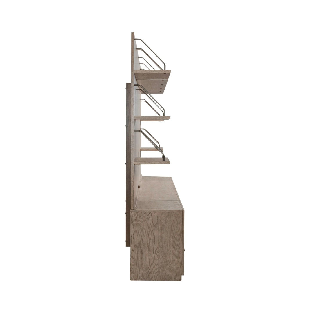Modern City Scape TV Stand with Storage - 60