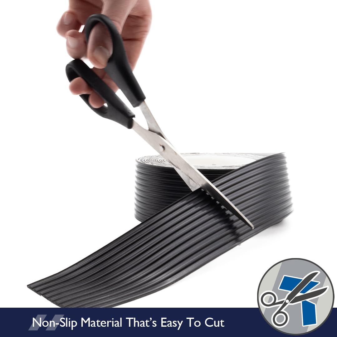 Non-Slip Ribbed Rubber Grip Tape - 6
