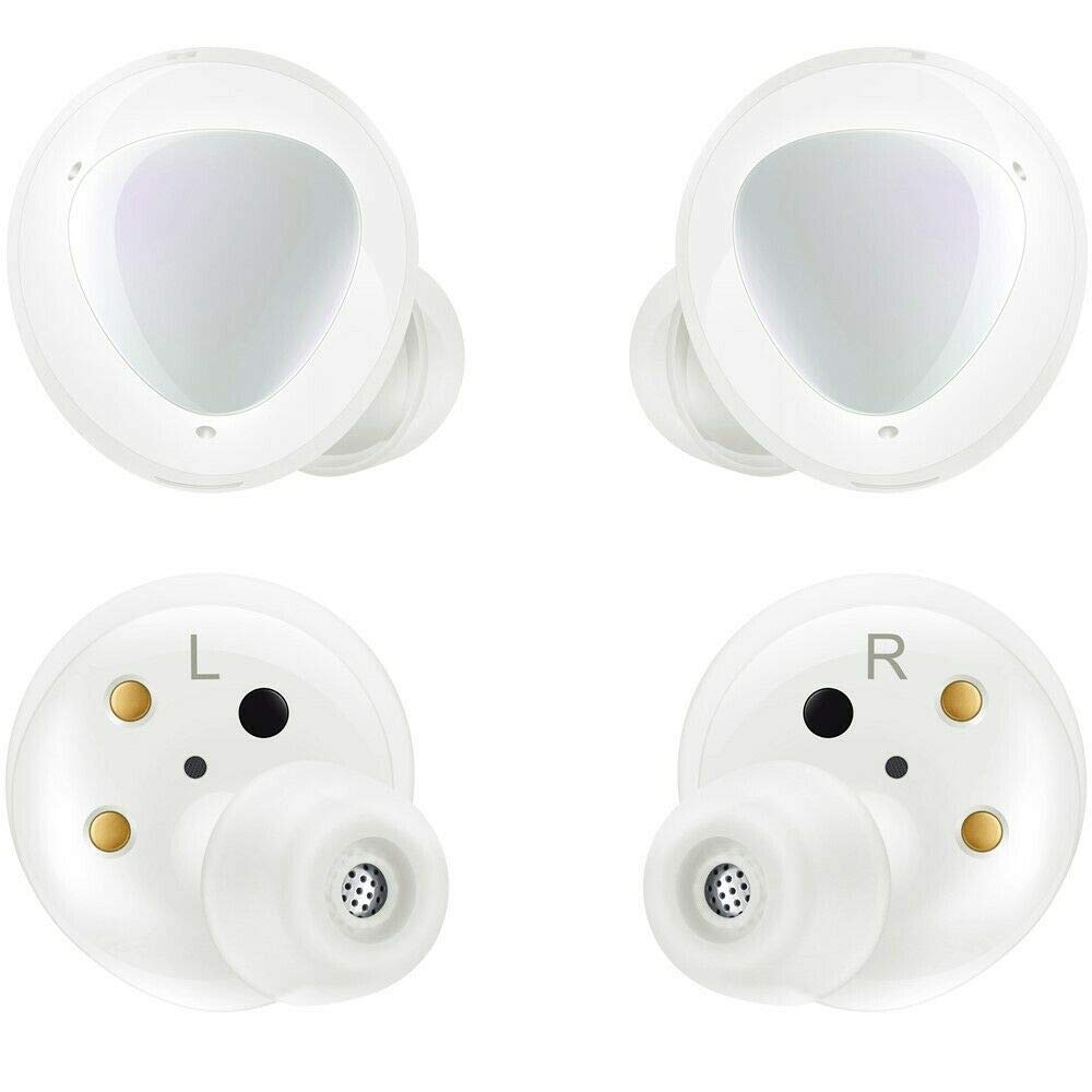 Samsung Galaxy Buds+ True Wireless Bluetooth Earbuds with ANC - White (Renewed) | Noise Cancelling Headphones for Gym, Running, Work & Travel