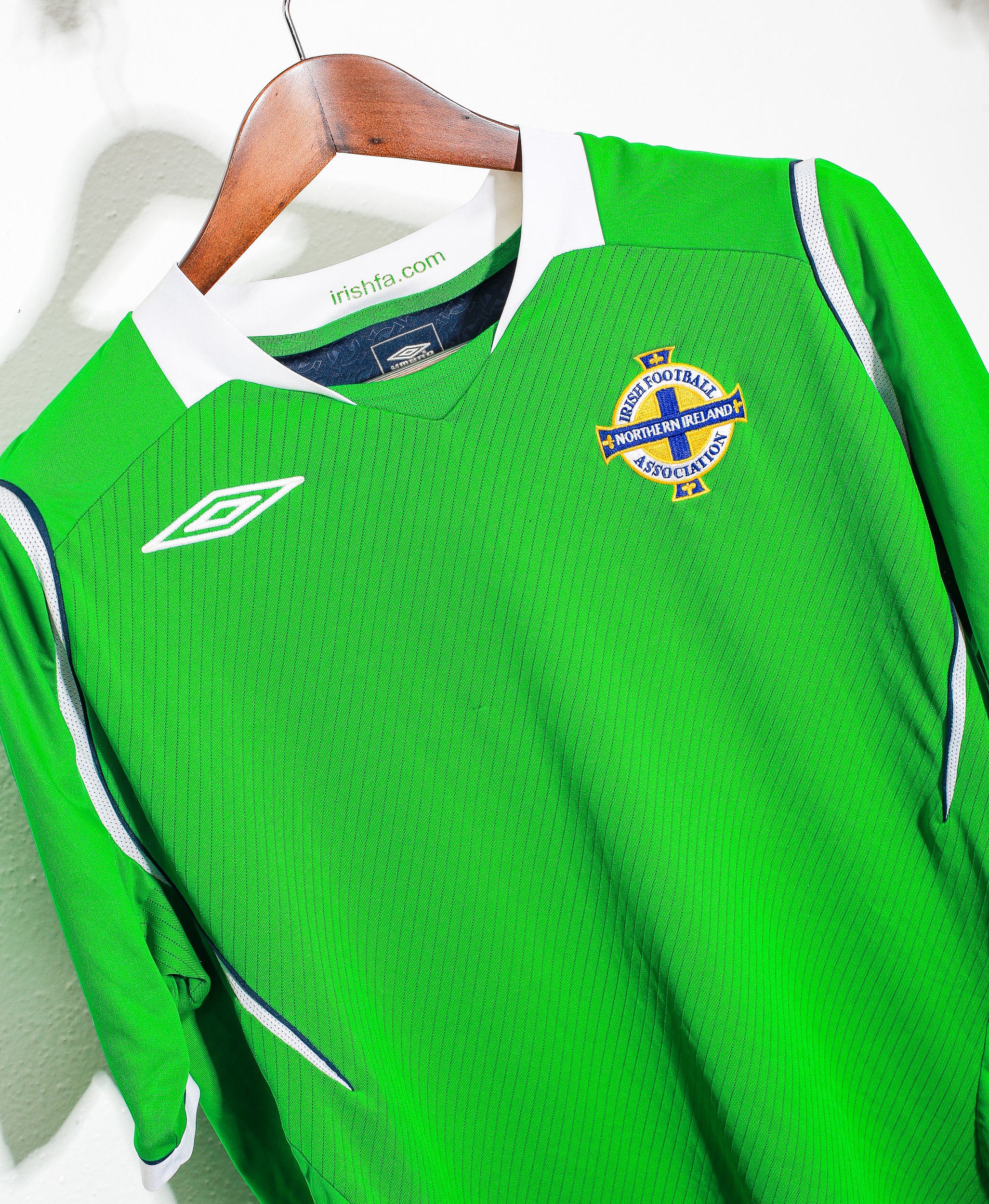 2008 Northern Ireland Home Jersey - Authentic Football Shirt for Fans & Collectors - Perfect for Matchdays, Gifts & Sports Memorabilia