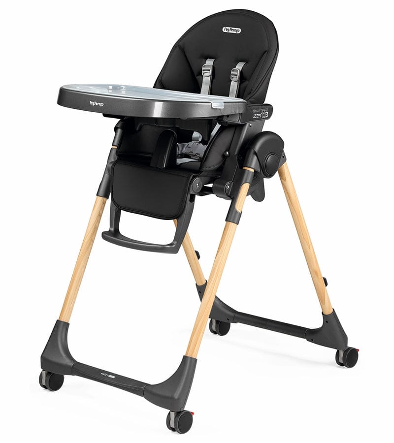 Peg Perego Prima Pappa Zero 3 High Chair for Babies - Adjustable Infant Feeding Seat with Removable Tray - Perfect for Home Dining & Weaning (Blue)