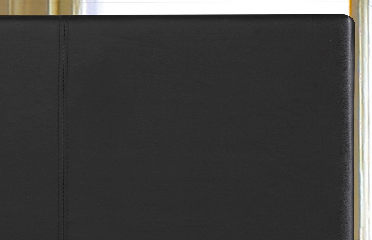 Full Bed Frame & Mattress Set in Black - Perfect for Bedrooms, Guest Rooms & Dormitories