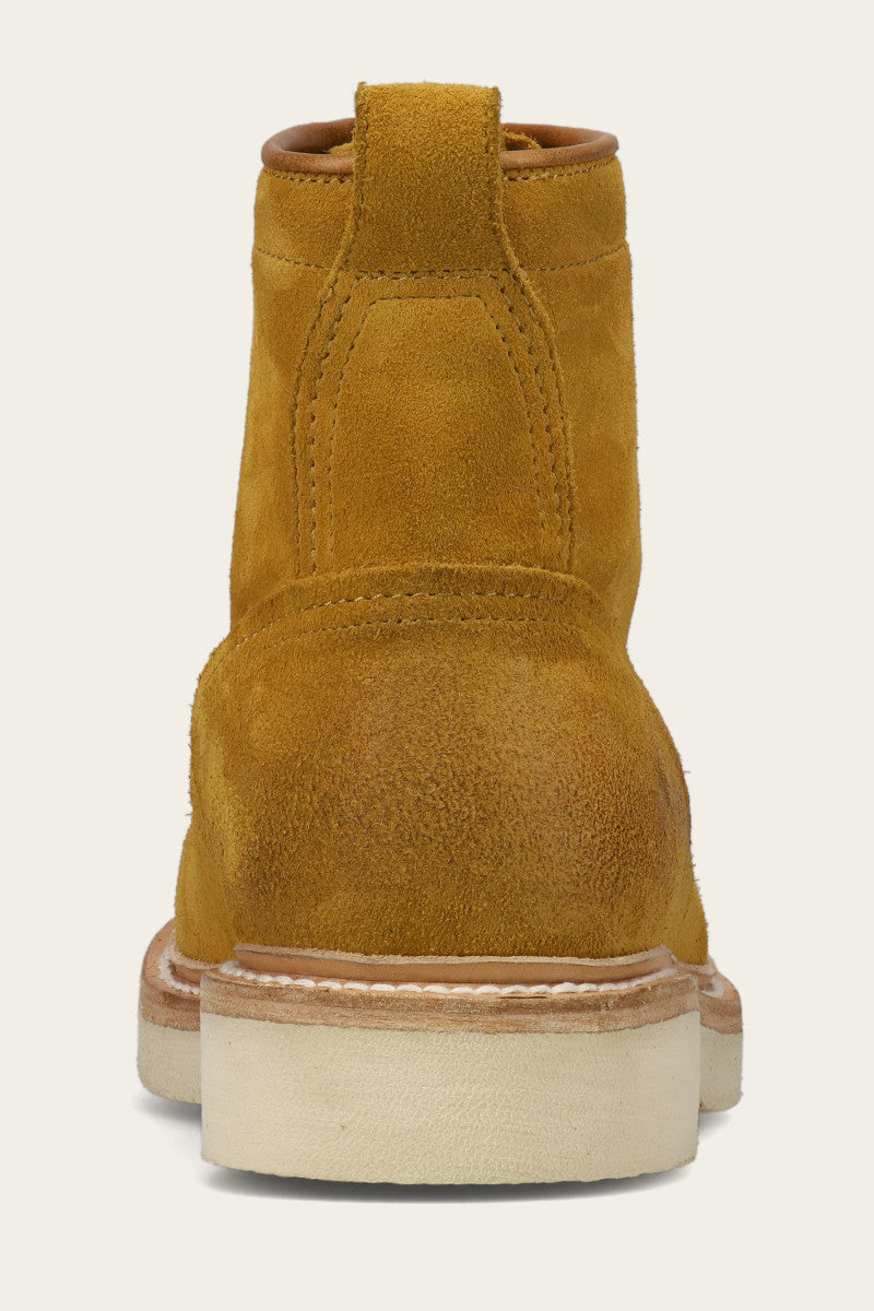 Hudson Work Boots for Men - Comfortable & Durable Steel Toe Wedge Boots for Construction, Hiking & Outdoor Work