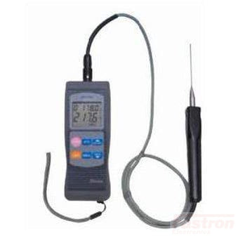 DFT 700M Handheld Digital Thermometer - High Accuracy K/R/B/S Type & Pt100 RTD Probe - Perfect for HVAC, Food Safety, and Industrial Temperature Measurement