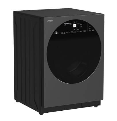 Hitachi BD D120XGV 12KG/8KG Front Load Washer Dryer Combo - Energy Efficient Laundry Machine for Home & Apartment Use
