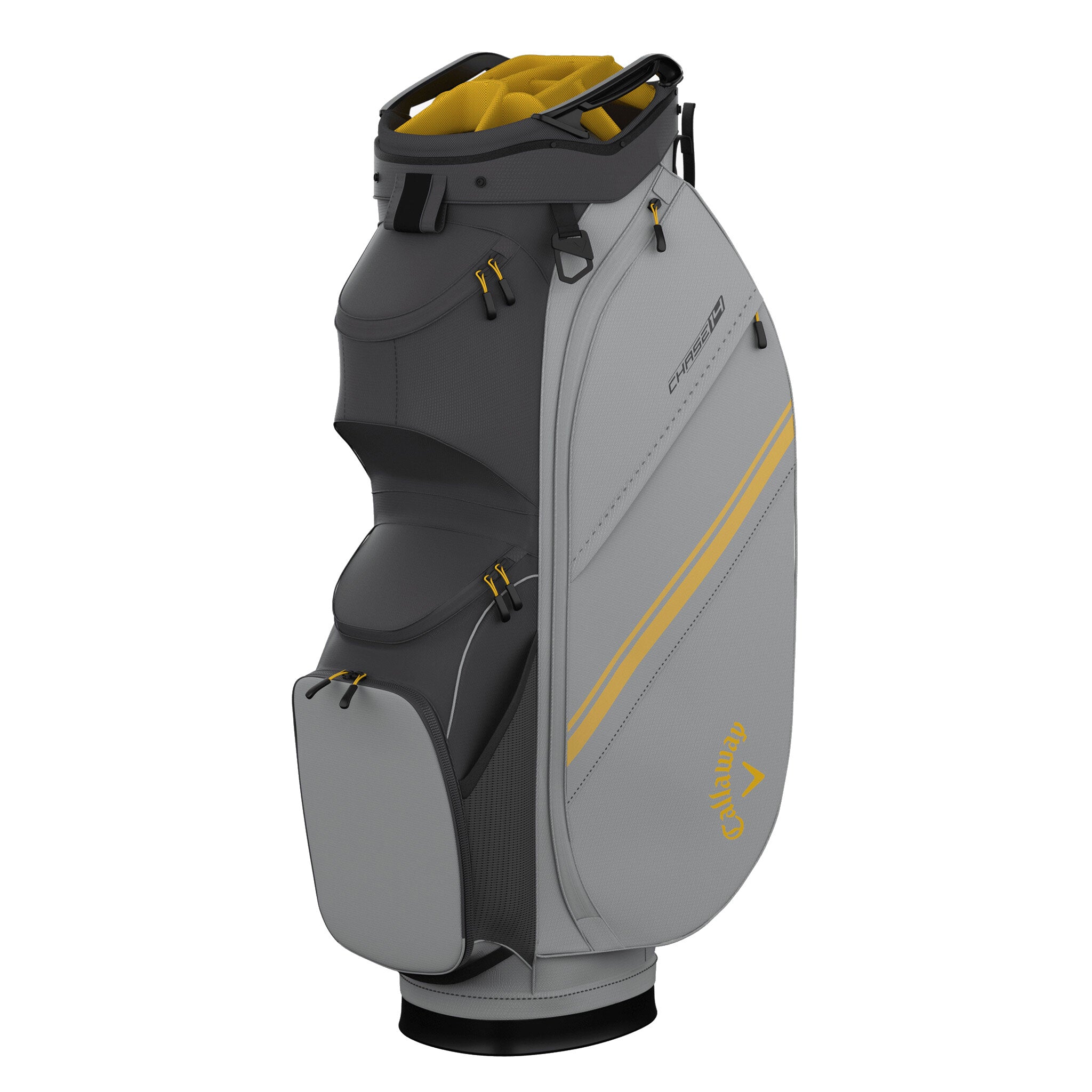 Callaway Chase 14 Golf Cart Bag - Lightweight Water-Resistant Golf Stand Bag with 14-Way Divider, Cooler Pocket & Umbrella Holder | Perfect for Golf Course, Driving Range & Tournament Play
