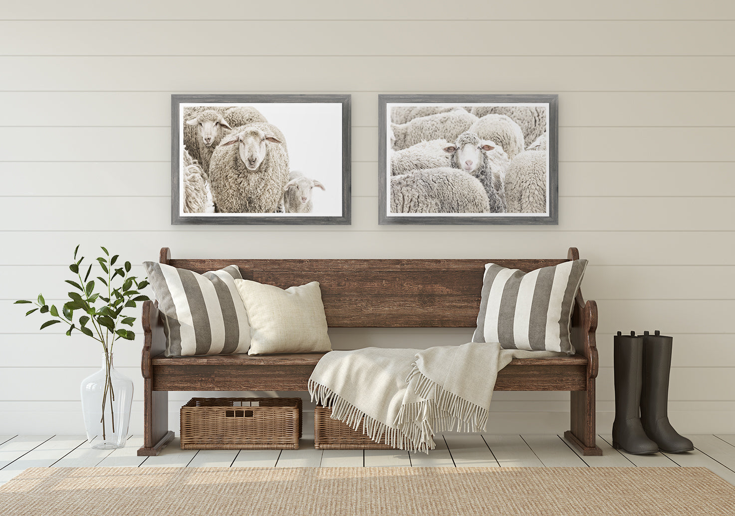 One In The Crowd Mini Wall Art - Small Canvas Paintings for Home & Office Decor - Perfect for Living Room, Bedroom, and Gift Giving