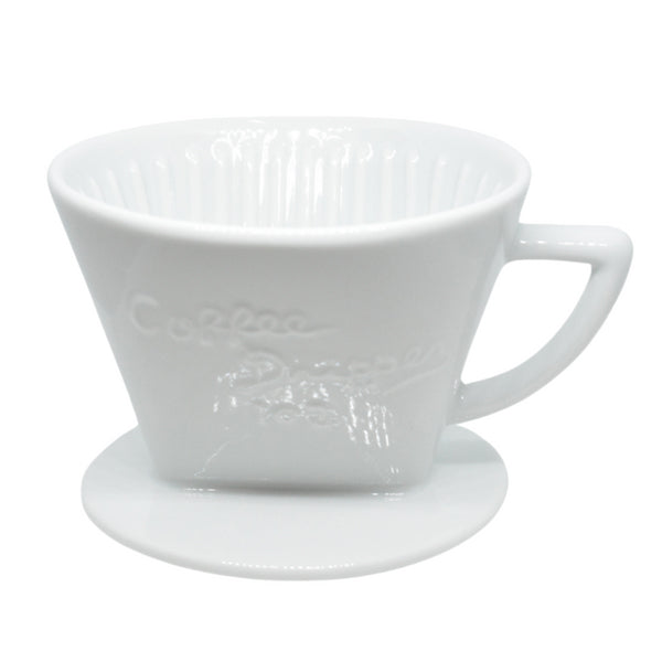 Premium Cafec Trapezoid Coffee Dripper - Japanese-Style Pour Over Brewer for Specialty Coffee - Perfect for Home Brewing, Office Use & Camping Trips