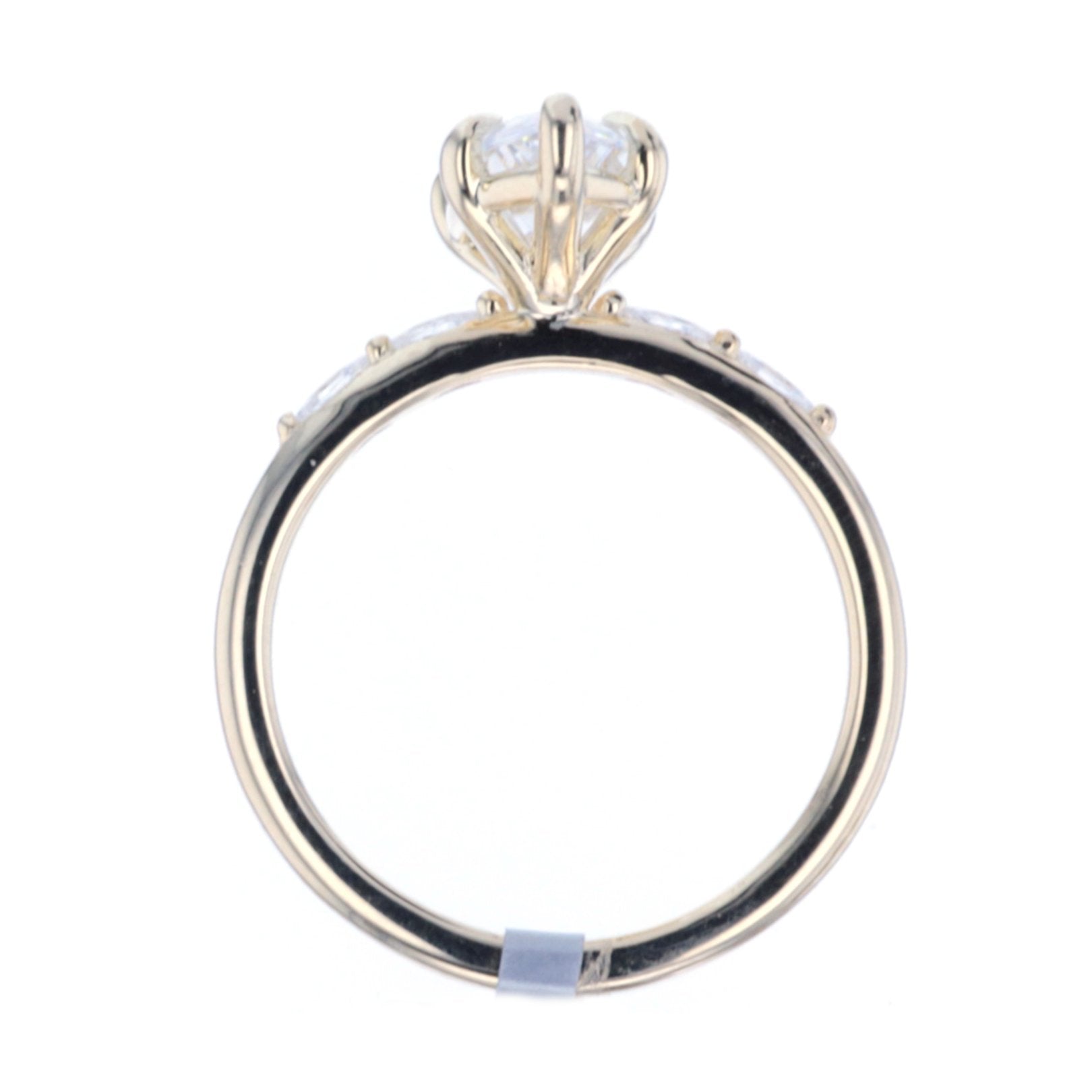 0.20ctw Diamond Solitaire Engagement Ring for Women - 14K White Gold Wedding Band - Perfect Proposal Gift for Her - Anniversary, Valentine's Day & Special Occasions