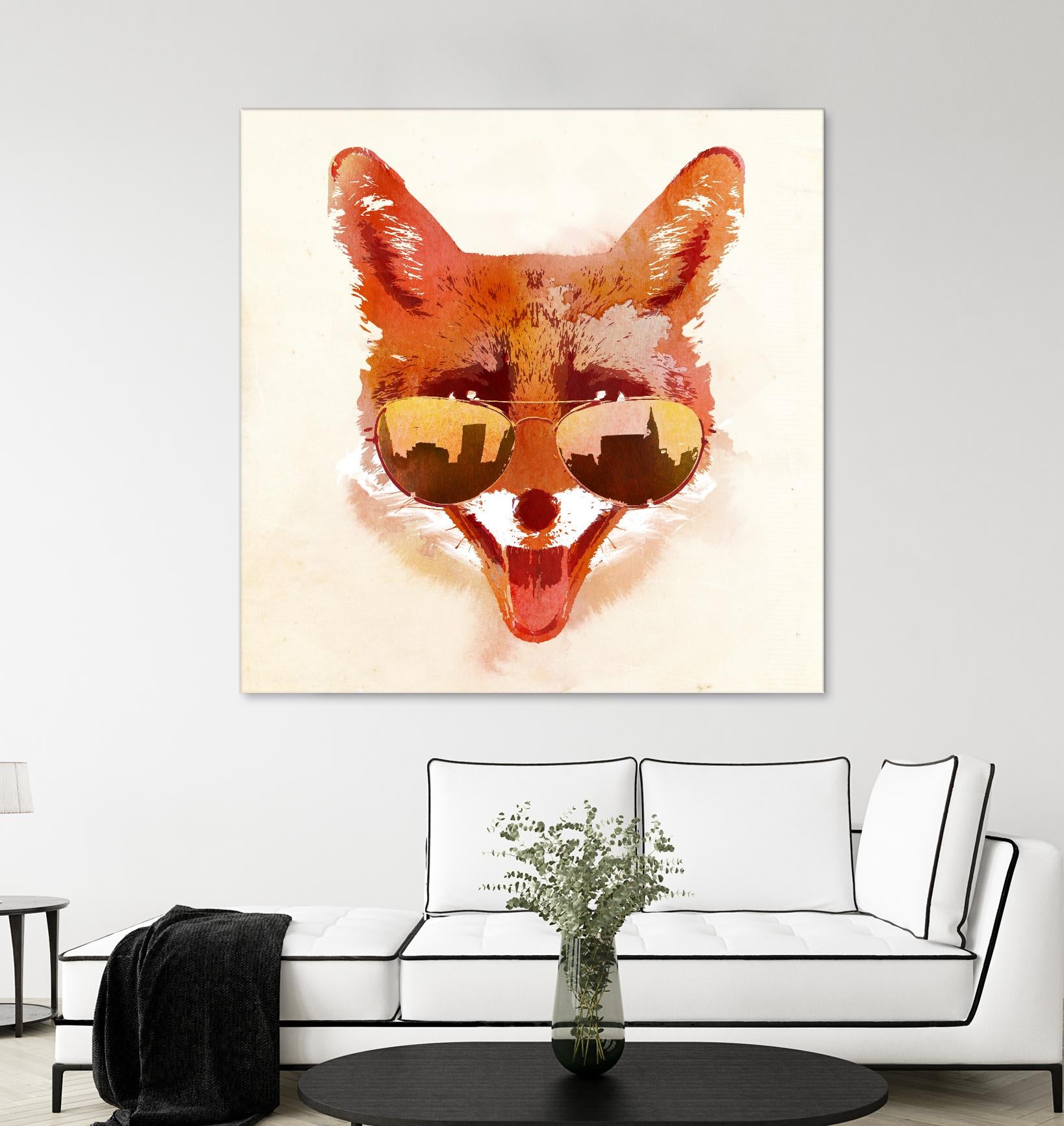 Big Town Fox - Premium Fox Plush Toy for Kids & Adults - Soft & Cuddly Stuffed Animal for Gifts, Home Decor, and Nursery Room Accessories