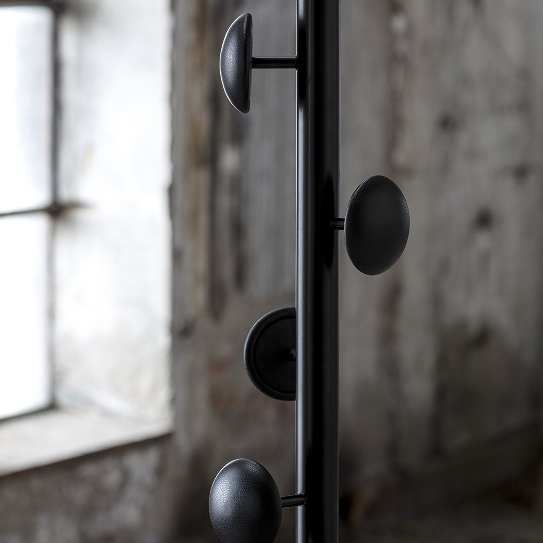 Wall Mounted Hook Stand - Heavy Duty Hanging Organizer for Keys, Coats & Hats - Perfect for Entryway, Closet & Garage Organization