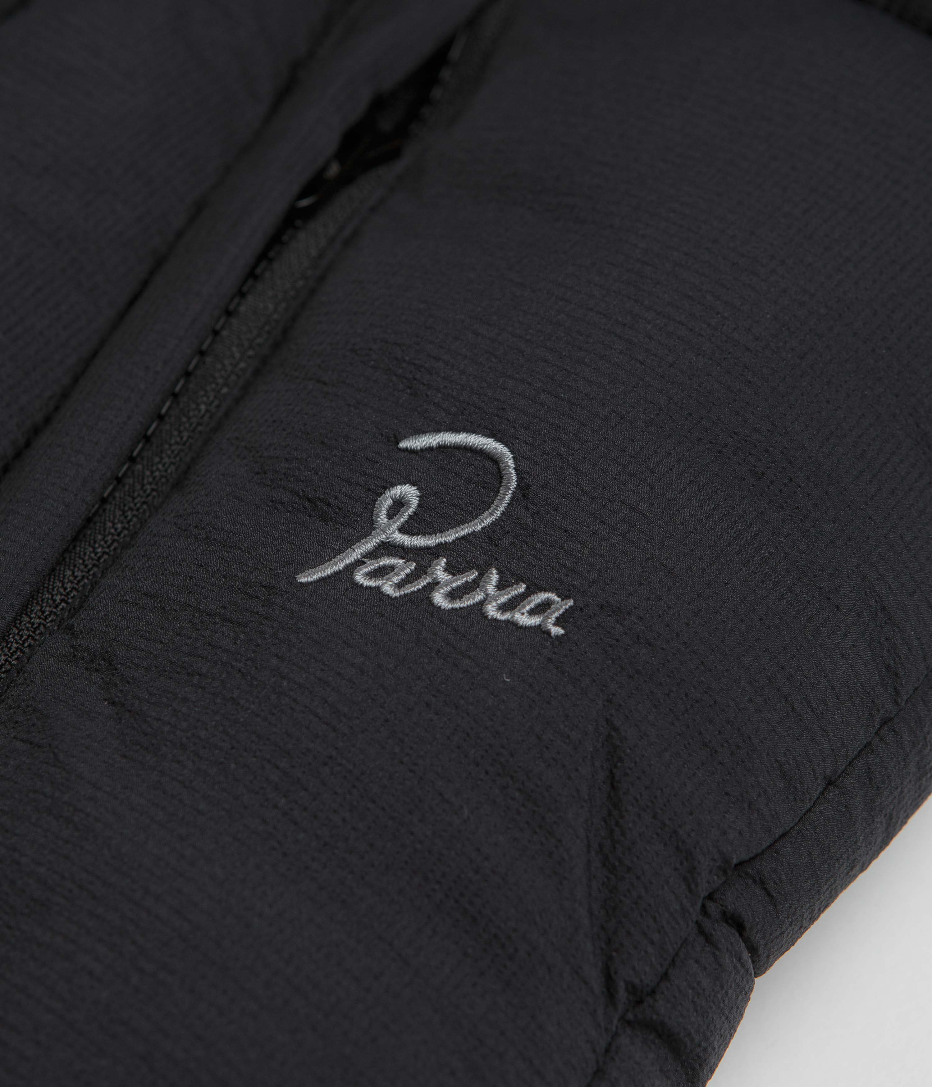 Parra Boring Village Puffer Jacket - Black | Winter Coat for Men & Women | Warm Insulated Outerwear for Urban Style & Outdoor Activities