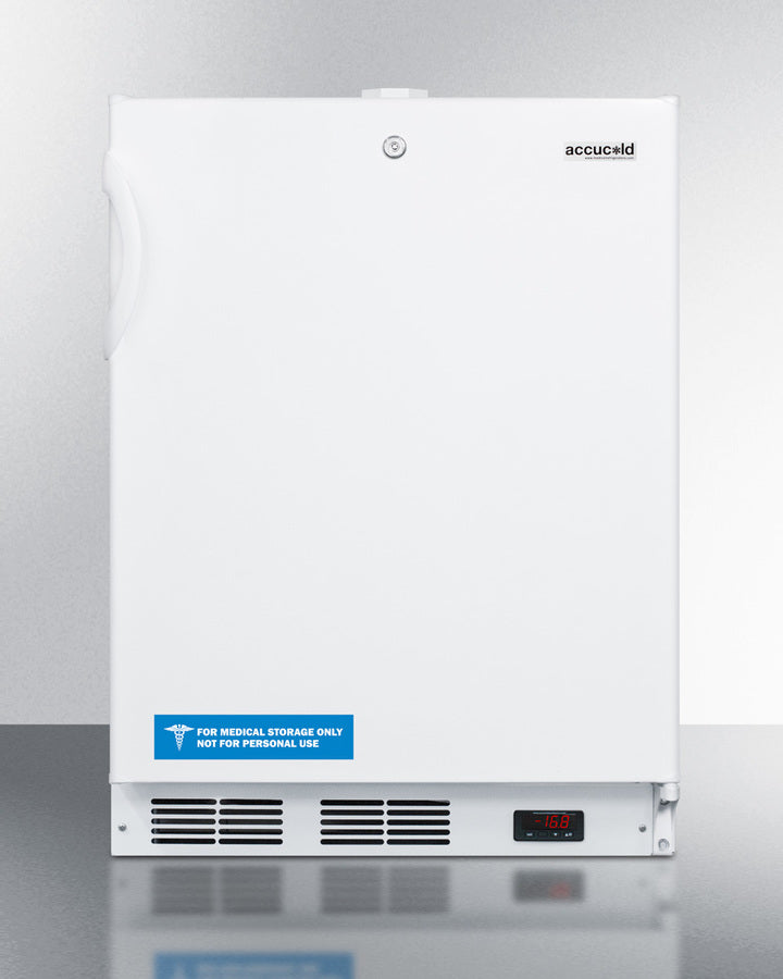 Accucold 24 Inch Wide Built-In All Freezer ACF48W - Energy Efficient Upright Freezer for Home, Restaurant & Commercial Kitchen Use
