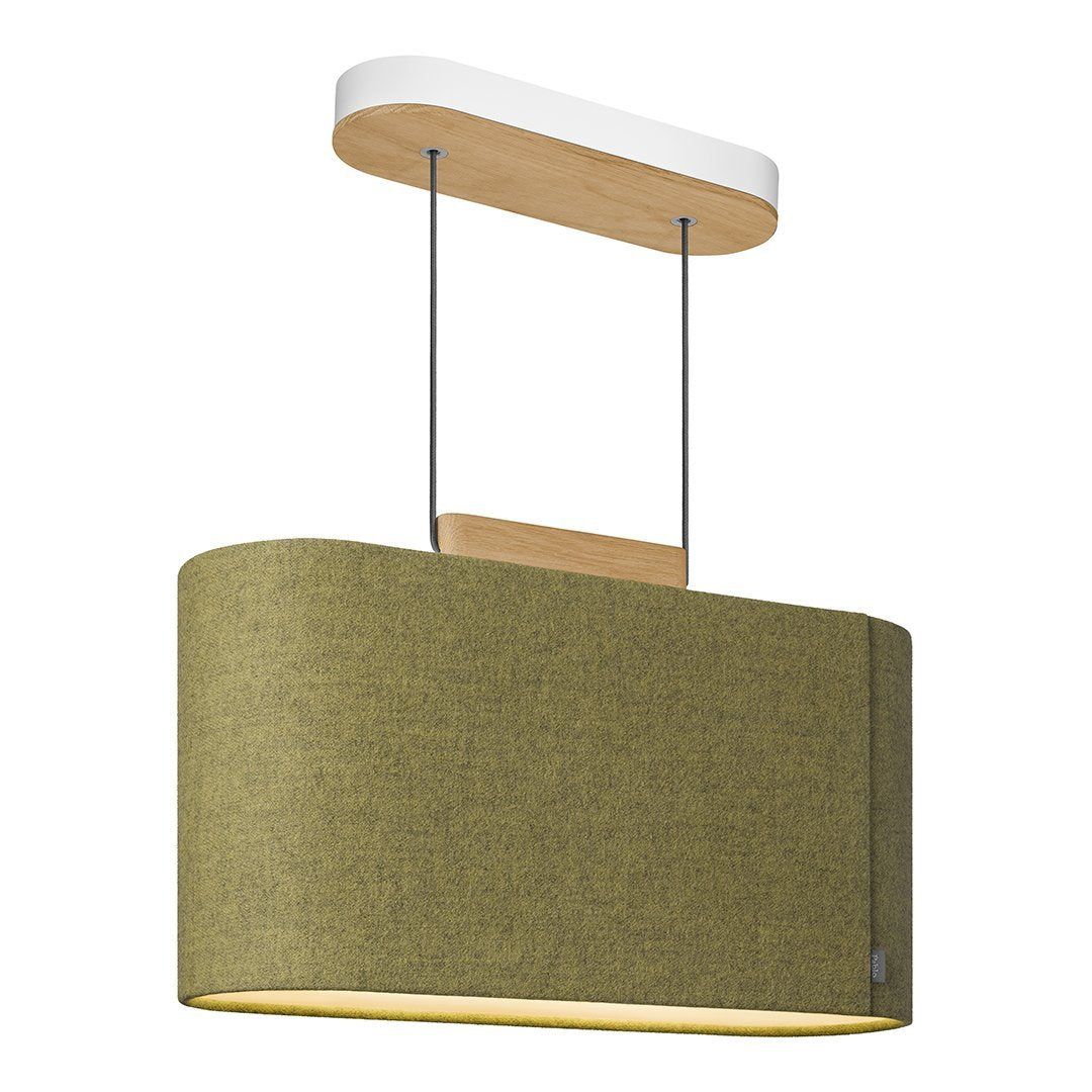 Brad Ascalon Belmont Pendant Pablo - Modern Minimalist Glass Pendant Light for Dining Room, Kitchen Island & Bedroom Lighting