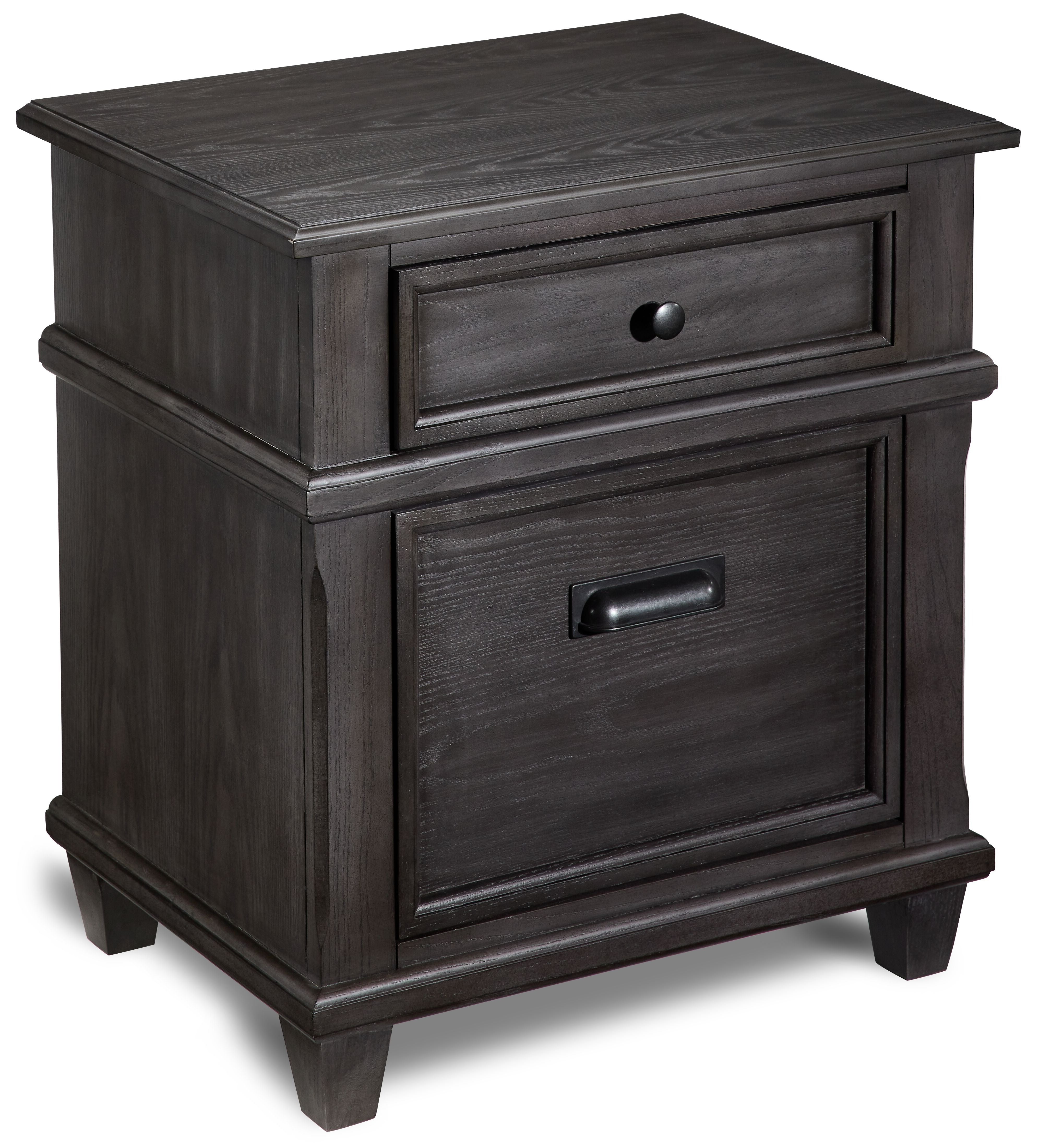 Eastwood 2-Drawer File Cabinet - Grey Metal Office Storage for Documents & Folders - Perfect for Home Office, Business, or School Organization